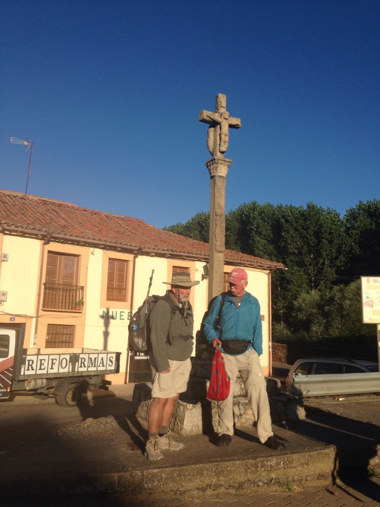 Phil, finally on his Camino