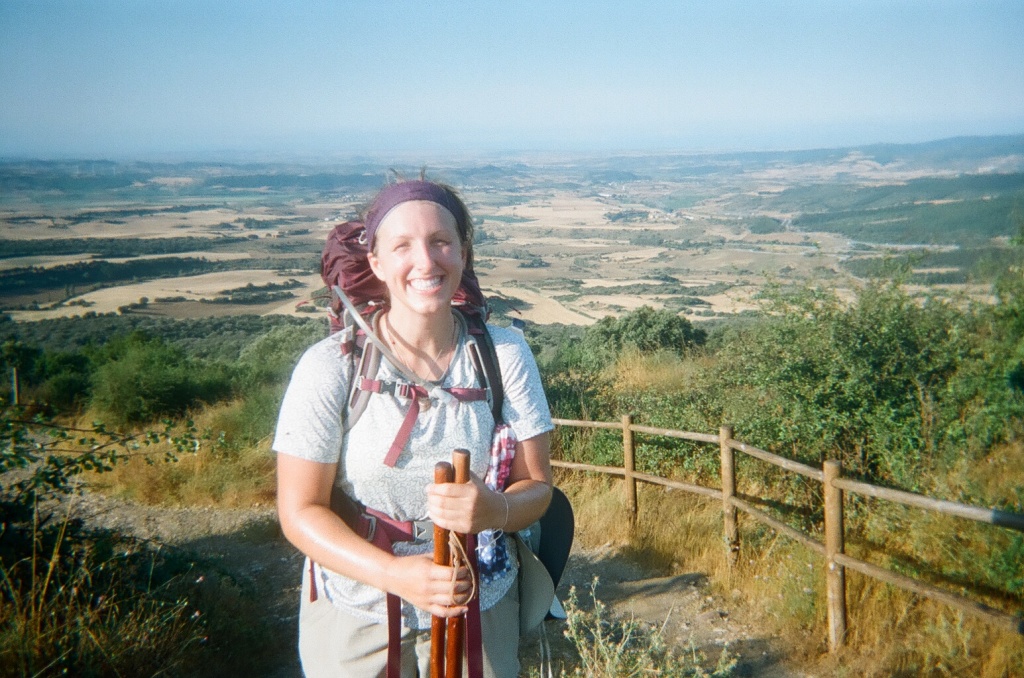 Me at the Alto de Perdón - August 2013